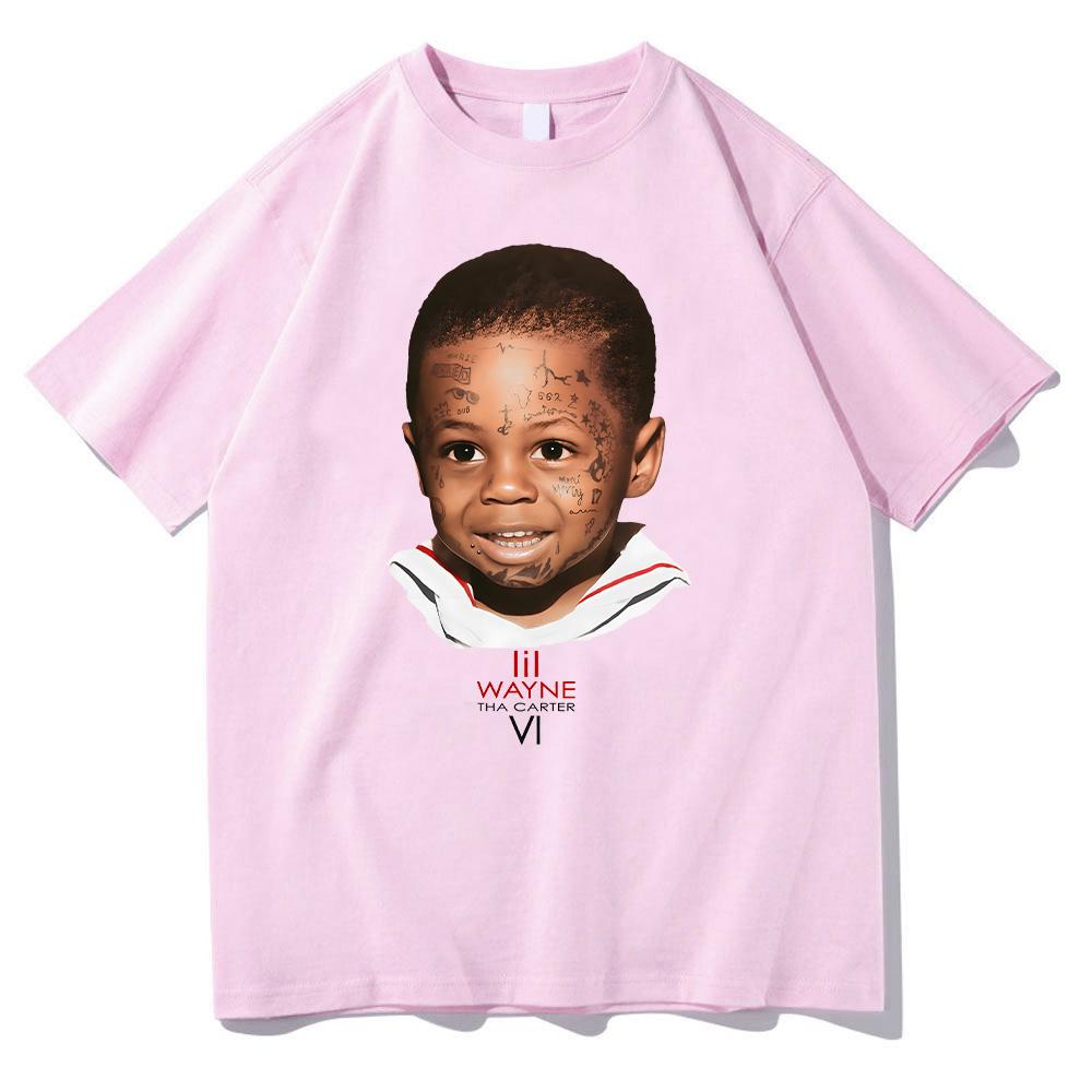

Lil Wayne Tha Carter Vi Музичний Альбом Графічна Футболка Унісекс Повсякденна Оверсайз Вуличний Стиль Чоловіки Жінки Бавовняна З Коротким Рукавом Нова Футболка S