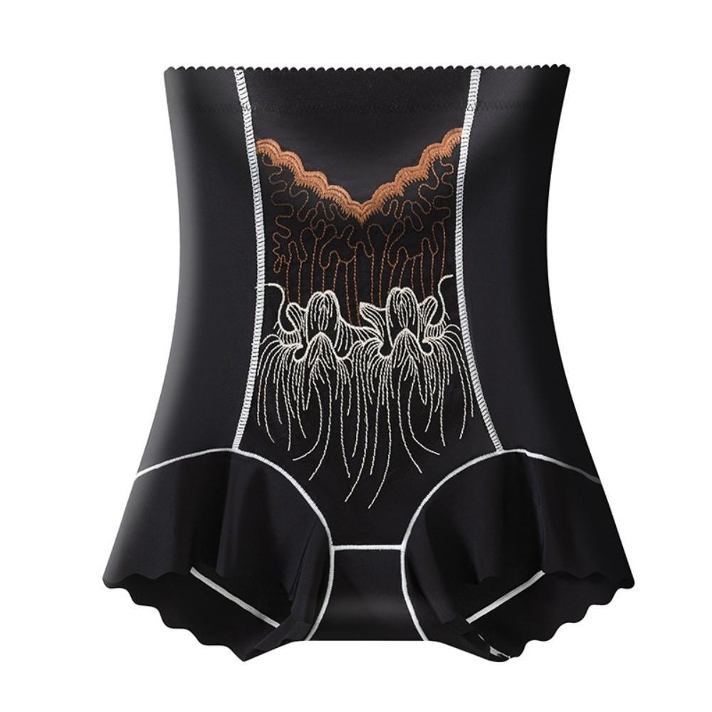Shapewear Postpartum Body Shaper Embroidery Flower Tummy Control Underwear  Postpartum