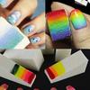 20Pcs Soft Nail Sponges Gradient Design White Triangle Tools Gel Nail Manicure DIY Gradient Effect Painting Accessories Sponge