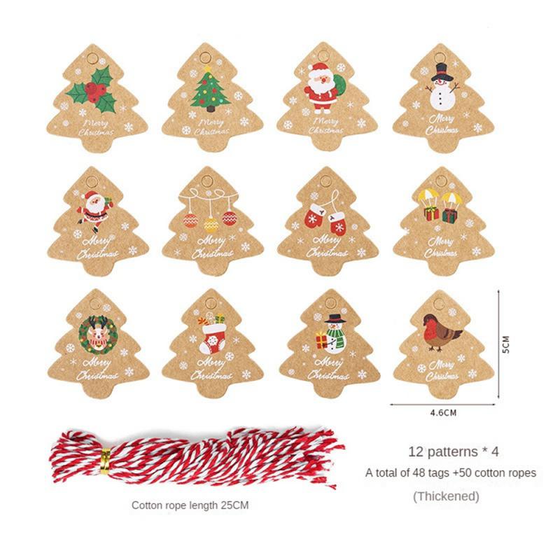 

Leather Label With Tree Decoration Has Many Uses Beautifully Gift Packaging Gift Box Accessories Not Easy To Break Charming