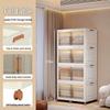 Multi-Layer Large Capacity Storage Cabinet for Clothes, Quilts, and Toys