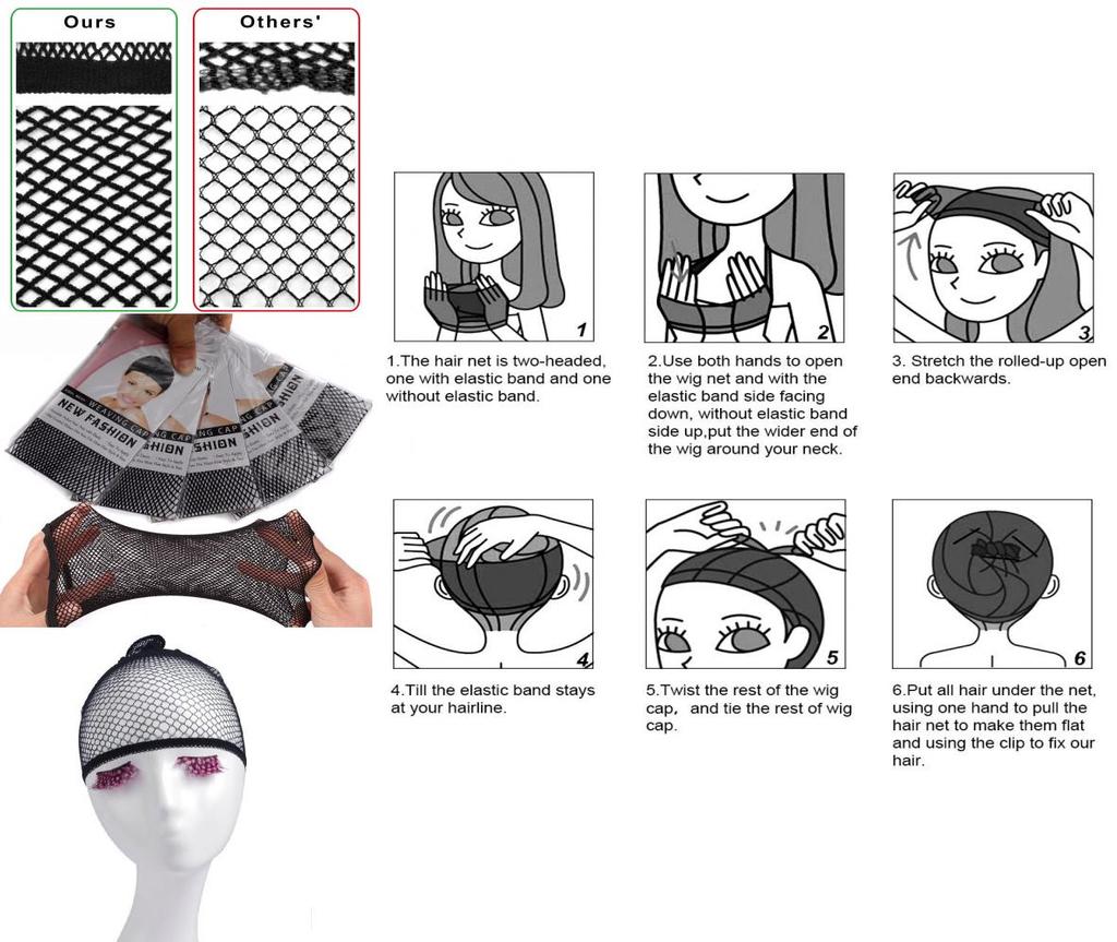 Comfortable And Lightweight Wig Caps Perfect For Neat And Secure Wigs