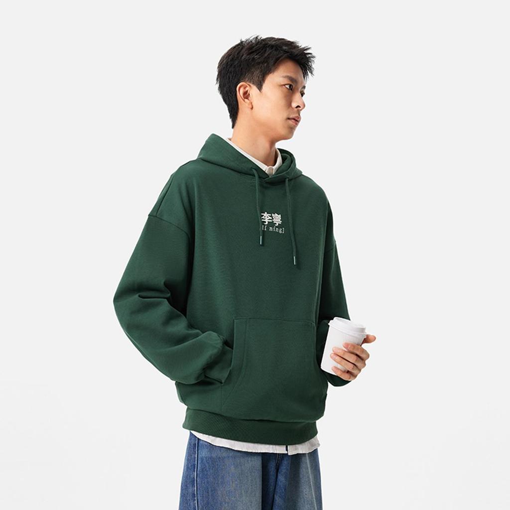 Li-Ning Unisex Loose Crewneck Sweatshirt Grey AWDU923-9