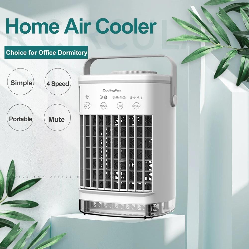 

CF-006 Summer Mini Desktop Air Conditioning Cooling Fan ABS+PP USB Home Humidifier Air Cooler Type A