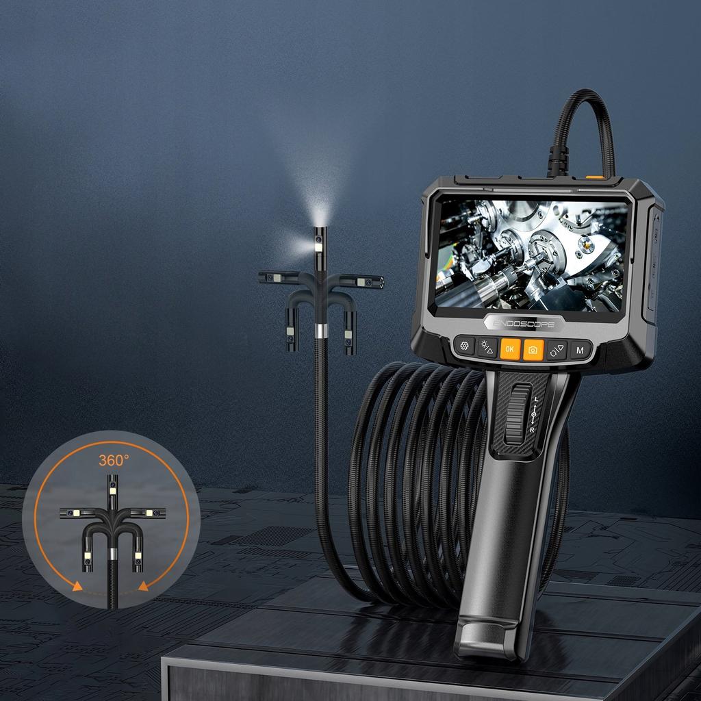 MOVABLE HEAD INSPECTION CAMERA ENDOSCOPE 32GB