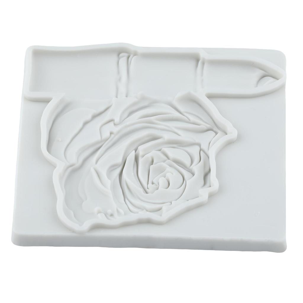 Rose Lipstick Silicone Molds Lipstick Fondant Mold Cake Decorating Tools Cupcake Topper Candy Chocolate Gumpaste Mold