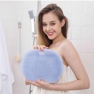 Foot Massage Pad Shower Back Scrubber Brush Suction Cup Non-slip Mat
