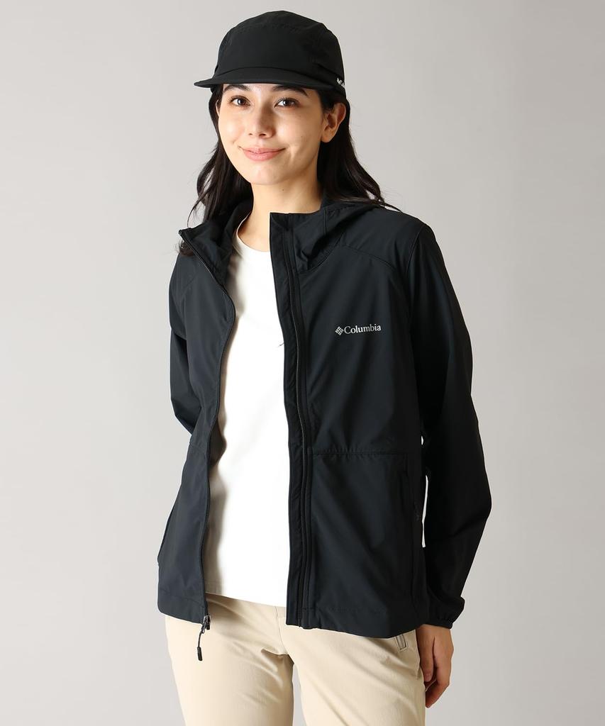 Heather Canyon II Hooded Softshell WR7324 Black Size S [Columbia]
