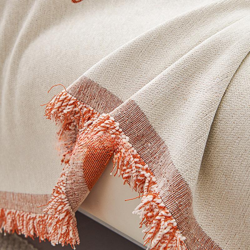 Cartoon Creative Chenille Sofa Towel High-Grade Non-Slip Sofa Cover Universal Cover Four Seasons Universal Dustproof Cover Cloth
