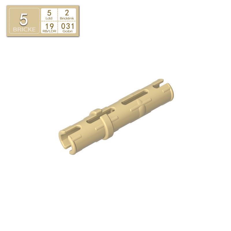 BRICKE Brick Pin with Friction Long 23.7 Compatible with LEGO 6558 Educational Building Blocks Puzzle Tool