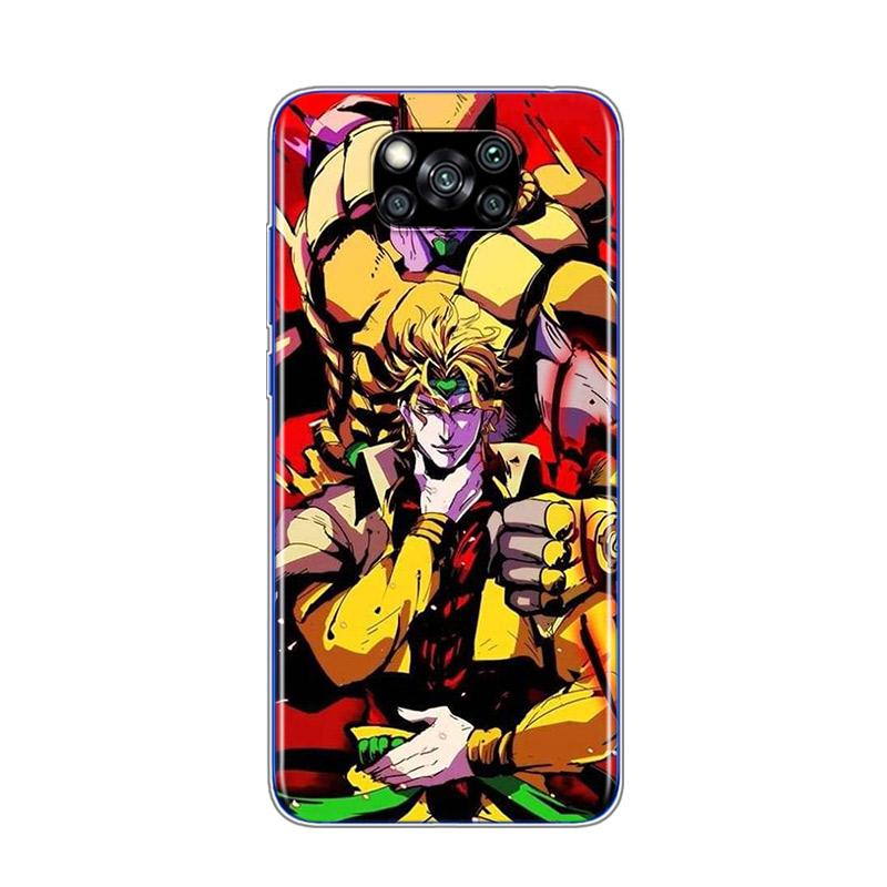 JoJo's Bizarre Adventure JoJo For Xiaomi Poco X3 NFC C3 F2 F1 M3 M2 X2 11 10T Note 10 8 Mi Play A2 5 Lite Pro Phone Case