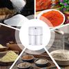 Seasoning Containers Clear Salt Container With Lid Holes Easy To Clean Kitchen Utensils for Camping Picnic Barbecue Cooking