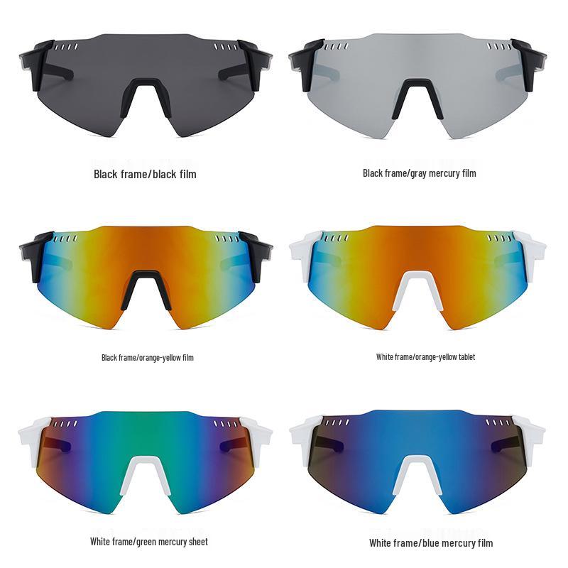 2024 Colorful Windproof Sunglasses for Cycling and Mountaineering