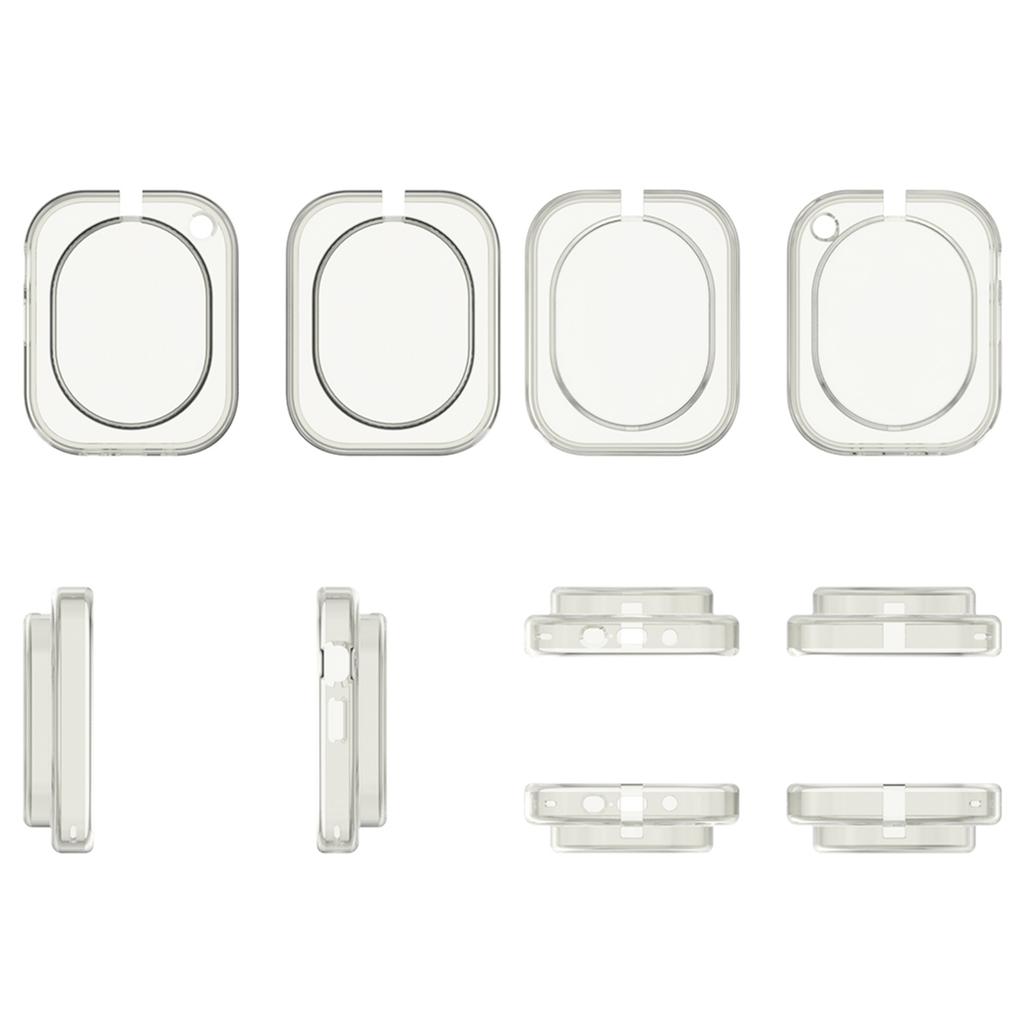 Pro sluchátka Nothing (1) Průhledný ochranný kryt z TPU Příslušenství Pouzdro na náušník Kryt Ultra-tenký Odolný proti pádu Nárazuvzdorný