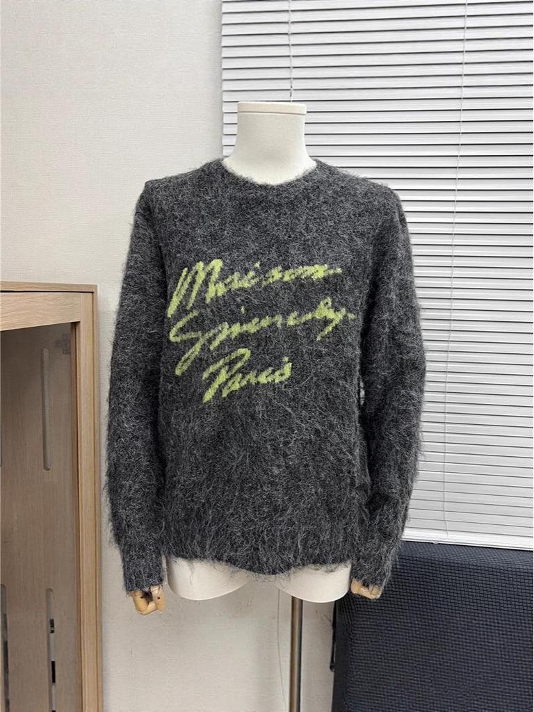 Unisex High-End Jiji Family Logo Mickey Embroidered Sweater