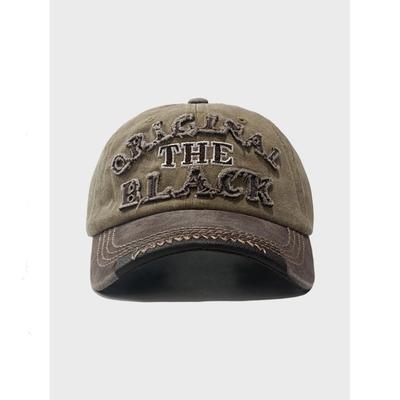 Hat Men's Washed Cloth Cap Outdoor Sunscreen Cap Casual Versatile Street Spring and Autumn Shade Baseball Cap