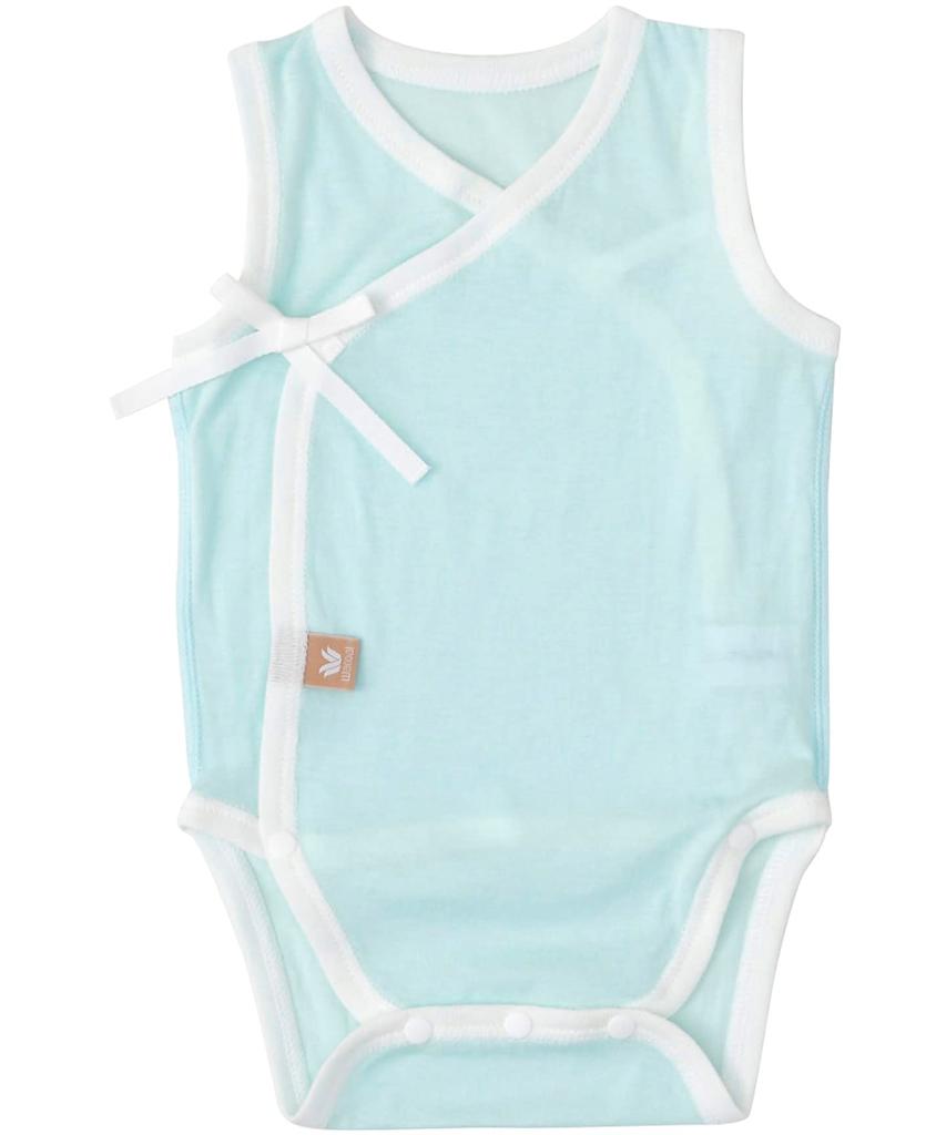 Wacoal Baby Newborn Baby Sizes Romper, Underwear, 100% Cotton, BGS323, SX, 60-70