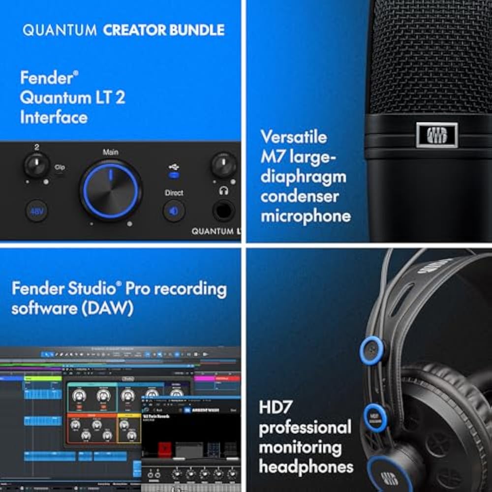 Fender Quantum Creator bundle bundle fender