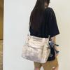 Large Capacity Contrast Shoulder Bag Women's Crossbody Bag