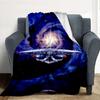 Space Odyssey Flannel Blanket Throw Blanket Soft Warm Sofa Bed Camping Car Home Decor Unique Christmas Gift C9301431
