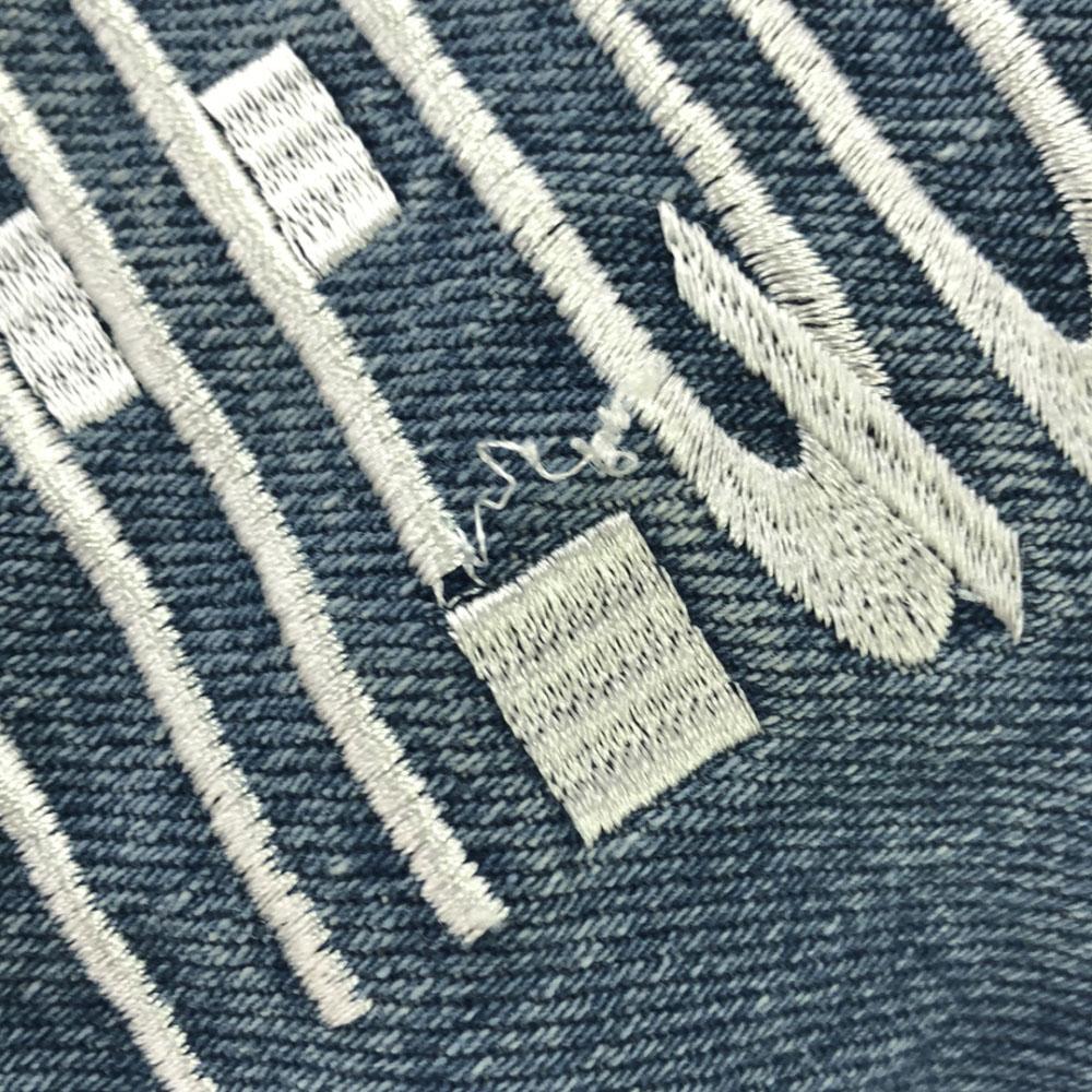 The Quintessential Quintuplets Nakano May Embroidery Denim Jacket Men's Used