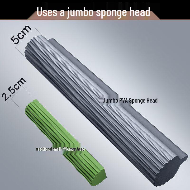 Jinsu M12 Large PVA Sponge Mop