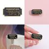 Personalized Taylor Swift Concert Brooch With Geometric Letter Styling For Lovers Music