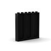 MOC 23405 1x6x5 Corrugated Grooved Wall Panel Brick, 50g Building Block Spare Parts
