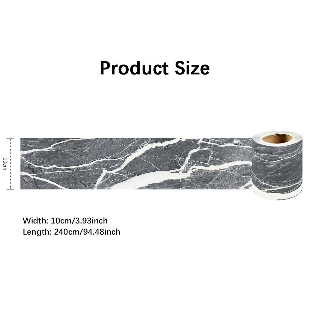 24 Styles Peel & Stick Wall Panels Trim - Waterproof Bathroom Molding for Tile Flooring, Home Staging & Rental Friendly Decor