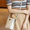 Oil Wax Cowhide Small Bag for Women's New Single Shoulder Crossbody Bag for Women's Fashion Genuine Leather Bag for Women's Mobile Phone Bag Trend