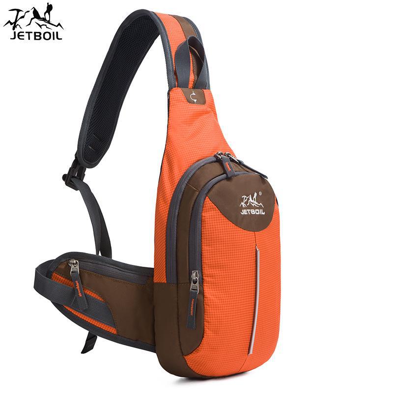 Unisex Outdoor Solid Color Crossbody Bag - Phone & Waist Pack