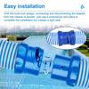 A25F-Replacement Parts For Zodiac Mx6 Mx8, R0527700 Pool Cleaner Hose- 5 Pcs Vacuum Twist Lock Hose Kit