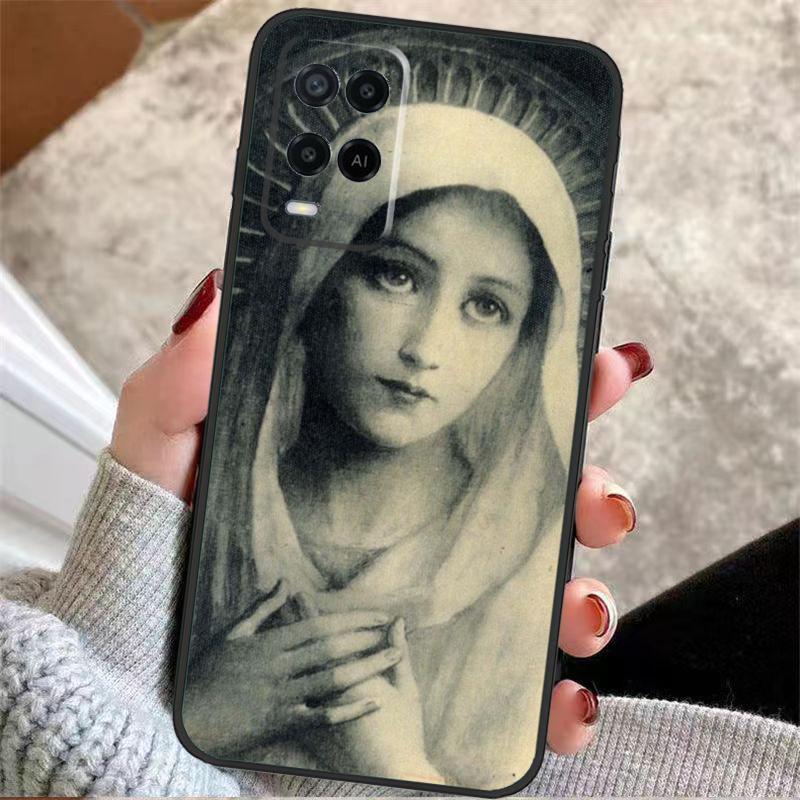 

Holy Mother Virgin Mary Christian Case For Oppo A60 A80 A40 A5 Pro A15 A16 A17 A57 A77 A94 A74 A54 A76 A96 A18 A38 A58 A78 A98 OPPO A54 5G