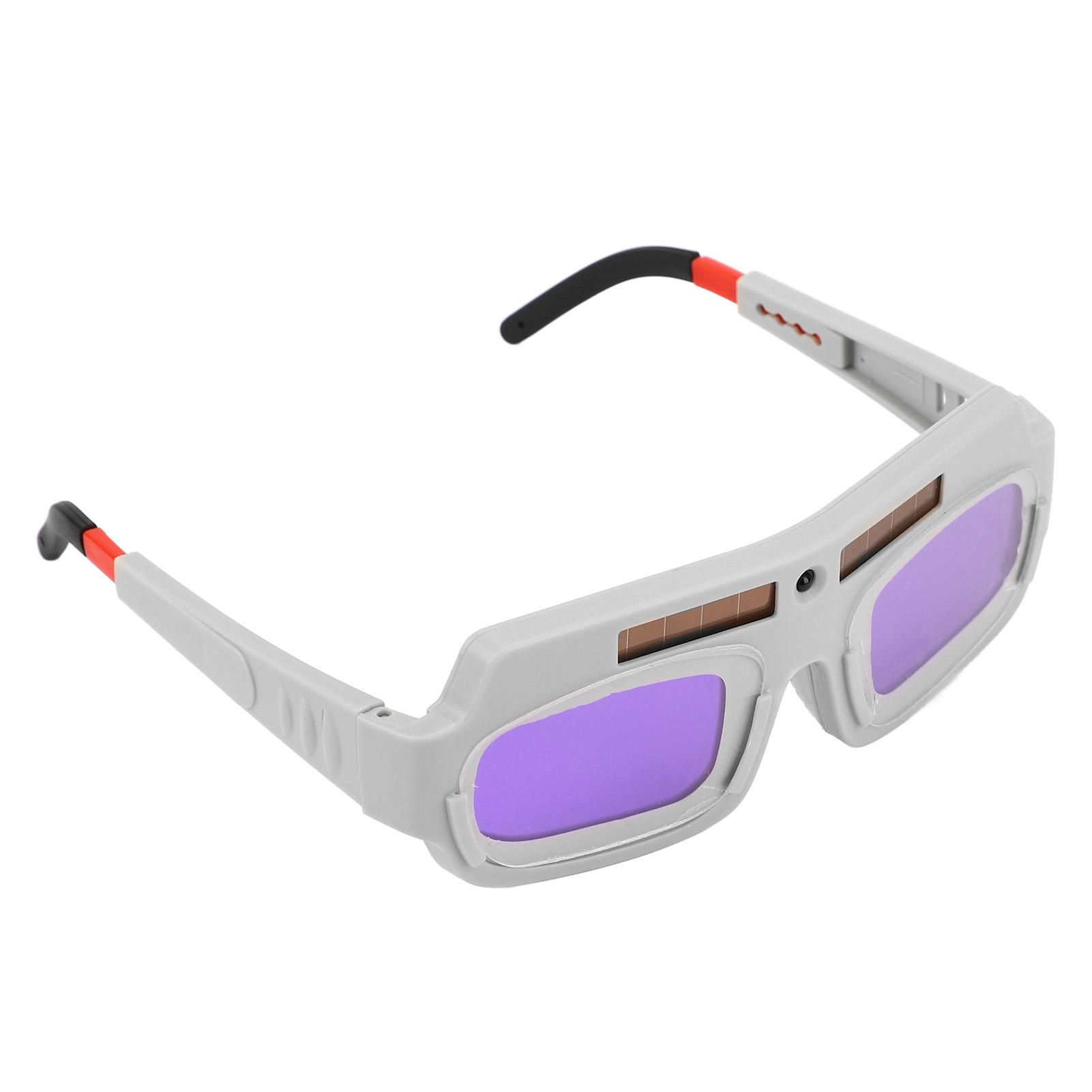 Welding Glasses Soldering Goggles Auto Darkening Solar Power Battery for Eye Protection PC+ABS+soft glue