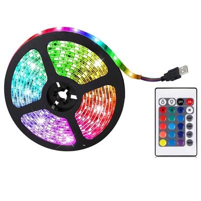 LED Lights for TV PC Gaming Monitor TV LED Backlight Remote Control Colors Changing LED Light Strip USB Powered TV Lights RGB Multicolor Light Strips