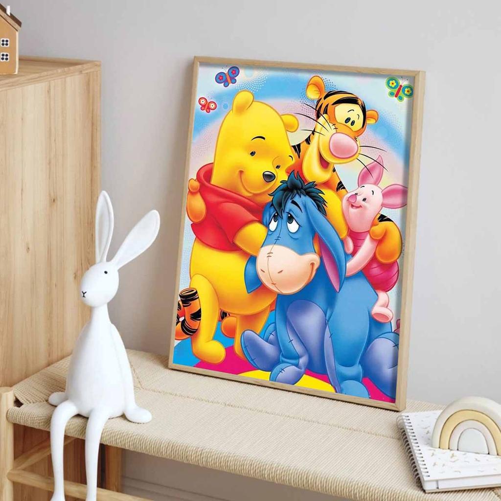 Full Round Diamond Painting A Loving Family Art Rhinestone Picture Mosaic DIY 5D Cross Stitch Embroidery Home Decoration