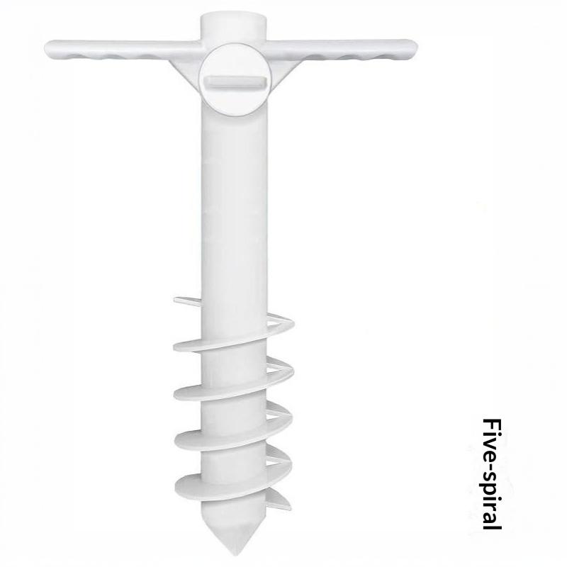 Beach Umbrella Sand Anchor Heavy Duty Adjustable Stable Umbrella Base Holder for Beach Outdoor Picnic Trips