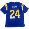 Nike NFL İşbirliği Tişört RAPP Rams 24 Rahat Sade Kazak Kısa Kollu Çocuk Üstleri Mavi 3Z1B7N1P9---RAMTR