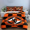 Dundee United FC Bedding Set Bedding Duvet Cover Set Duvet Cover Pillowcases  (1 * Duvet Cover 2 * Pillowcases, Without Duvet Insert)
