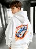 Children's Speed Flame Racing Printed Hoodie Sports Cool Sense of Children's Casual Long-sleeved Pullover