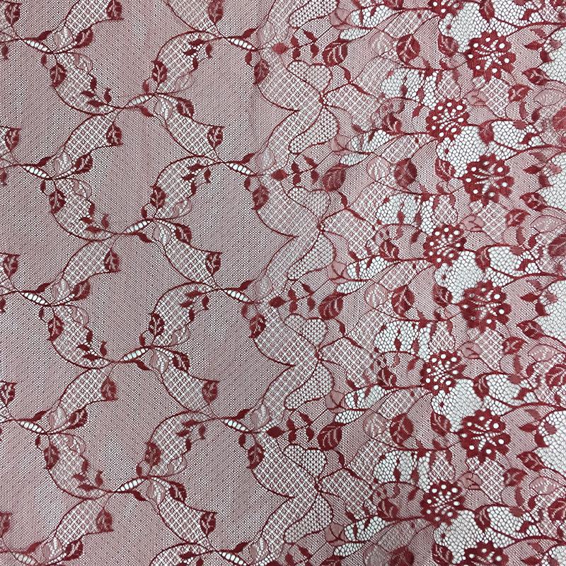 All-Polyester Hollow Flower Non-Elastic Lace Trim for Lolita Wedding Dress or Evening Gown