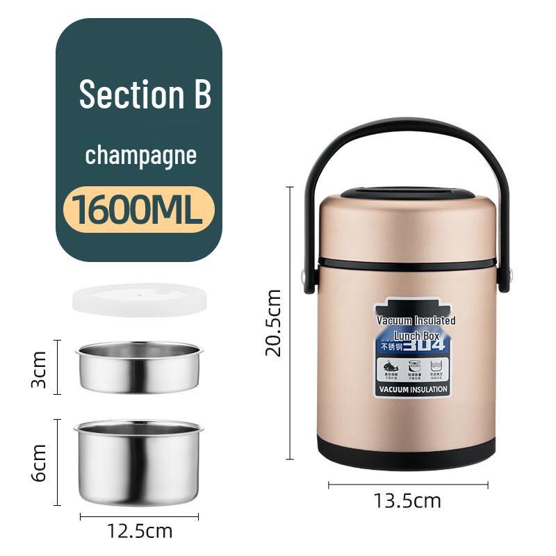 Abay 304 Stainless Steel Insulated Food Container