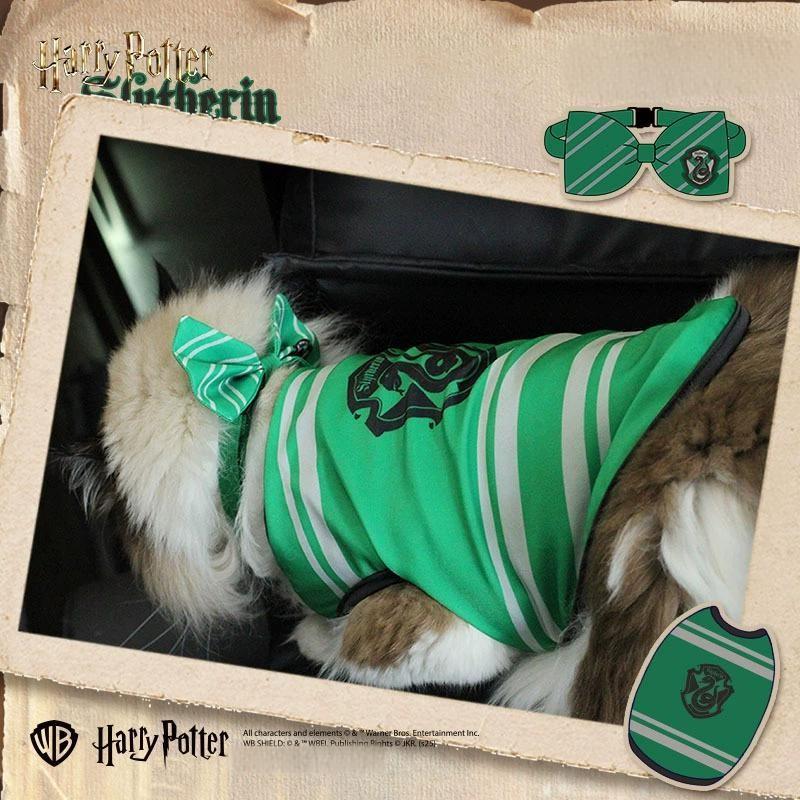 Slytherin Harry Potter Hufflepuff Ravenclaw Gryffindor Cat Bow Tie Pet Clothes