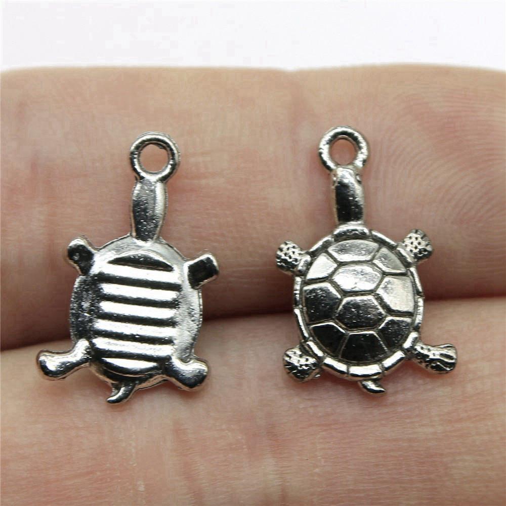 Charms Turtle Sea Turtle Pendants Minimalist Jewelry Components QC133