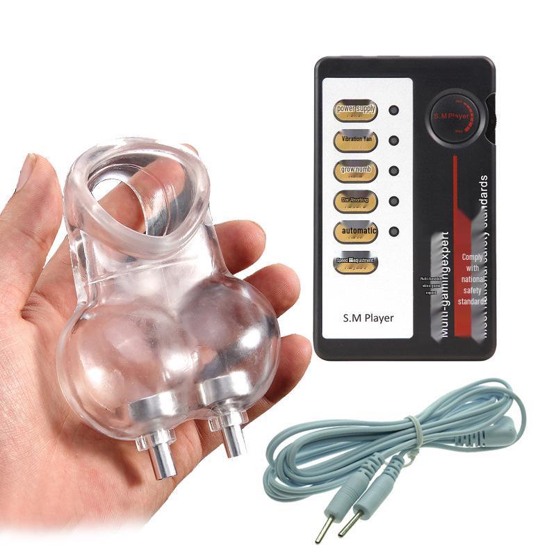 Electroshock Scrotum & Cock Restraint Ring Toy