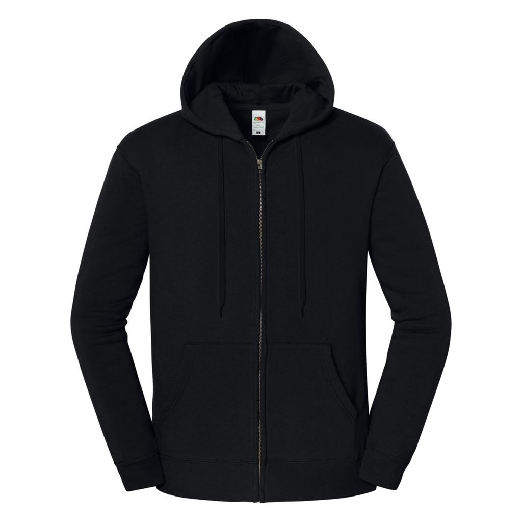 Fruit of the Loom Mens Iconic Premium Full Zip Hoodie