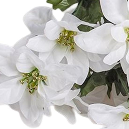 Simulation Flower Realistic No Watering Beautifying Beautiful Add Touch Faux Christmas Home Decor