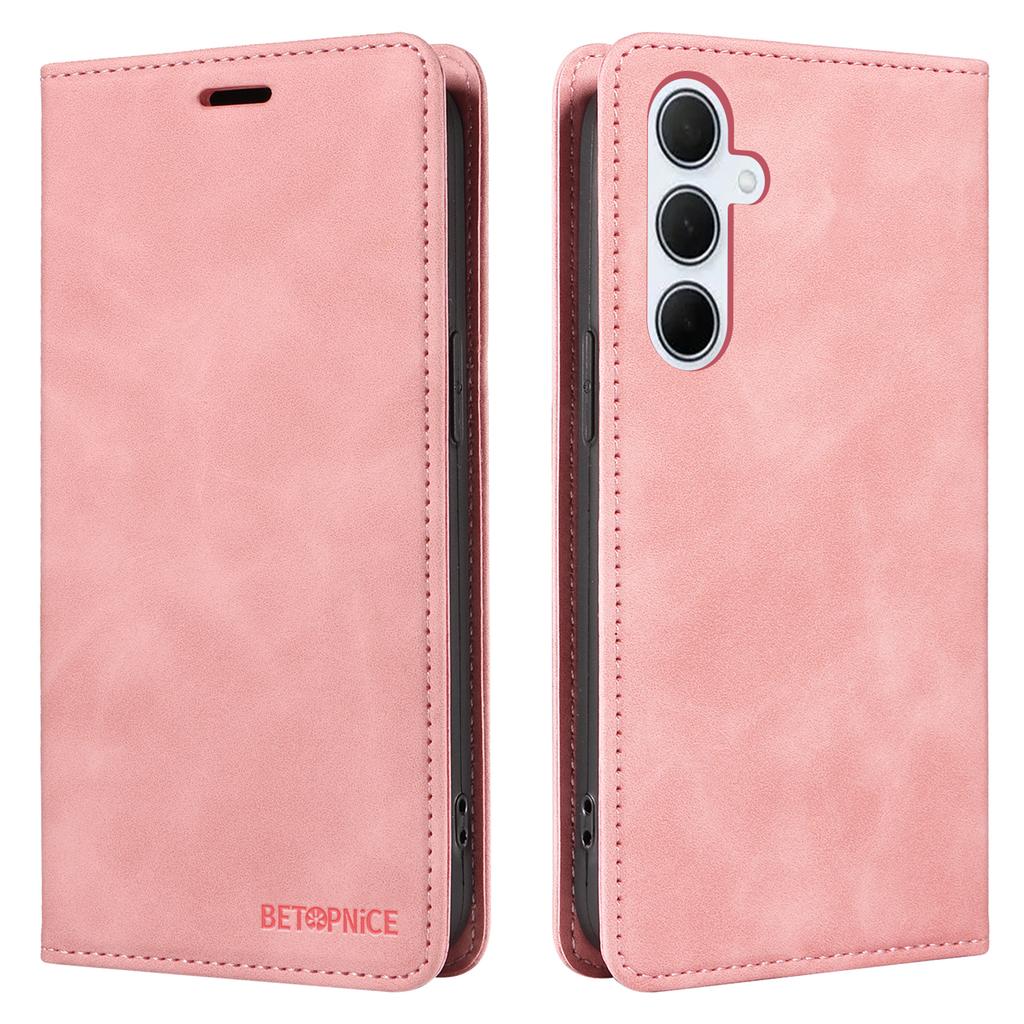 BETOPNICE 003 For Samsung Galaxy M35 5G Leather Case RFID Blocking Wallet Phone Cover