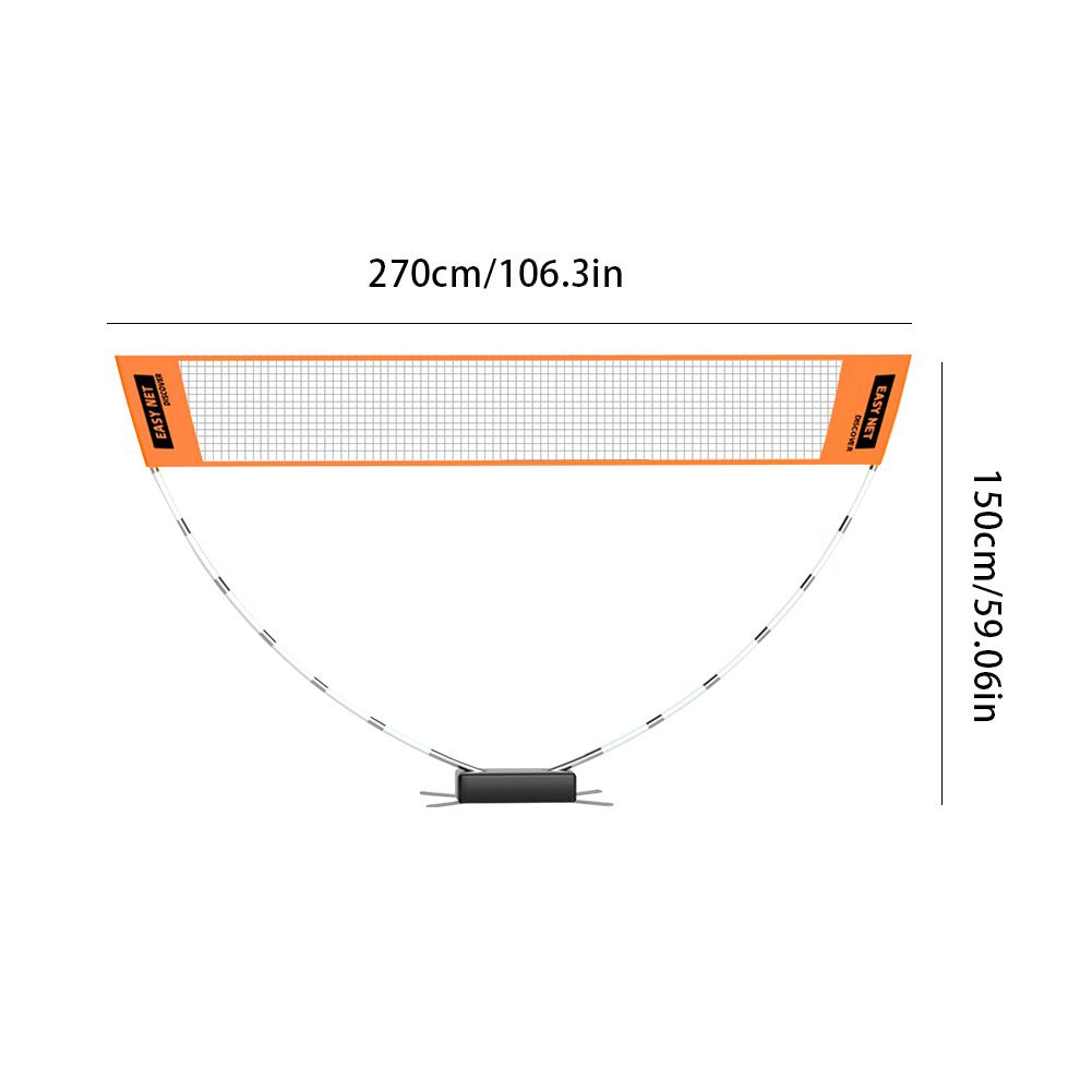 Professional Badminton Net Badminton Training Net Portable Tennis Net Height Adjustable Volleyball Net for Outdoor Indoor