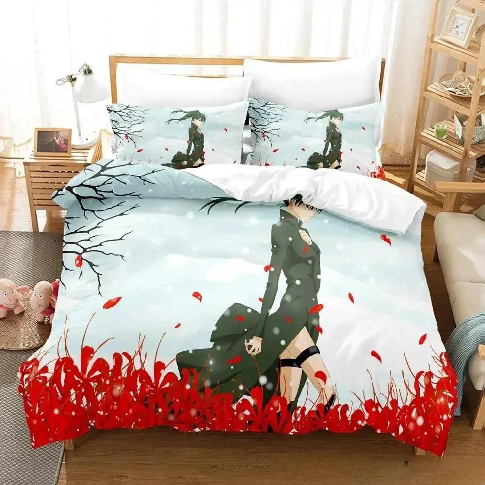 

Одеяло Новый D.Gray-Man С принтом Комплект постельного белья Простыня Полный Queen King Размер Comforter (quilt)-EU Single(135*200cm)3pcs